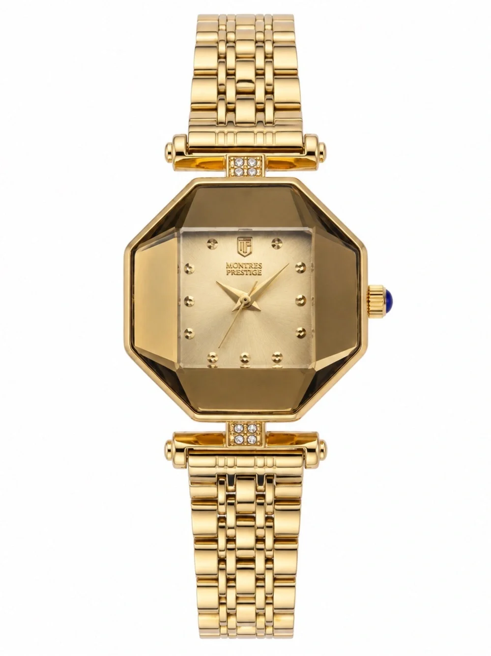 Montres Prestige x Invicta Women’s Gold Watch 28mm MPW-0026 New
